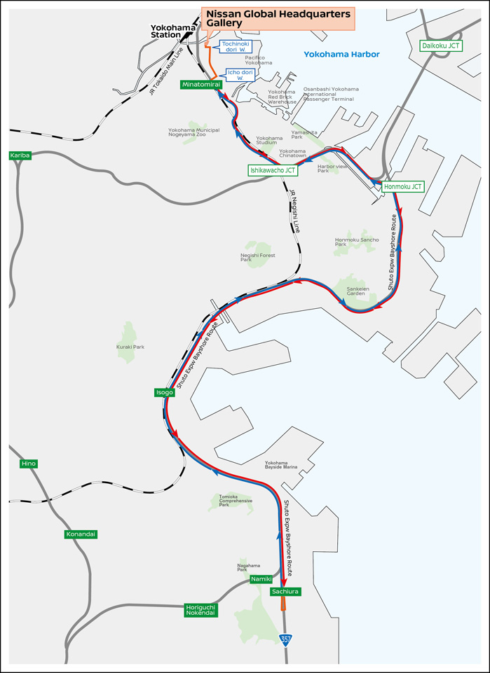 NISSAN：NISSAN GALLERY Nissan Global Headquarters Gallery Test Drive